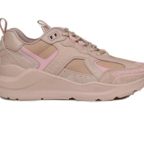 Burberry TB Monogram Embroidered Sneakers - Picture 2 of 3